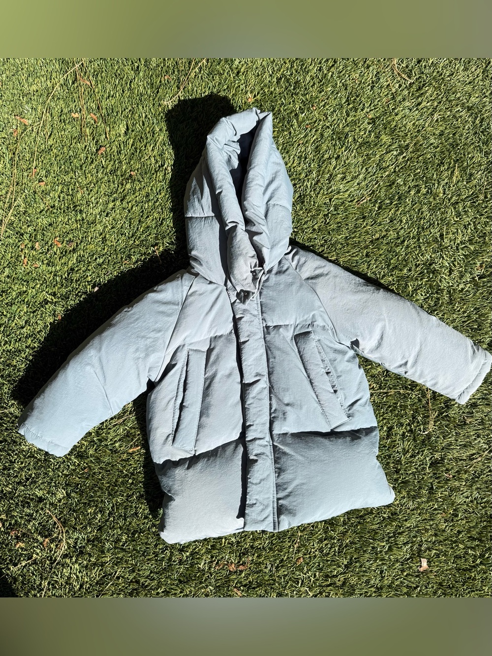 Zara Kids Hooded Puffer Jacket